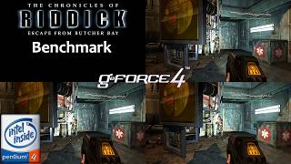 Riddick: Escape From Butcher Bay — Benchmark (Windows XP / Pentium 4 2.4GHz / GeForce4 Ti 4600)