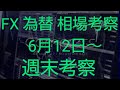 FX相場考察6月12日～「週末考察」