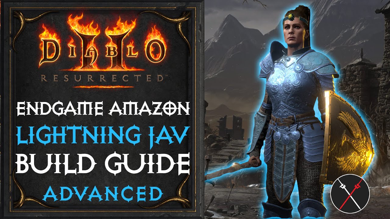 Diablo 2 Resurrected Amazon Build - Lightning Javazon Endgame Build -  YouTube