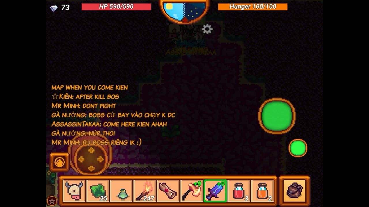 Walk on walls of the dungeon 5 | Pixel Survival 3