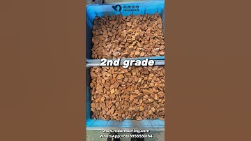 Remove impurities from bauxite ore, grade the concentrate with AI optical sorting machine #ore