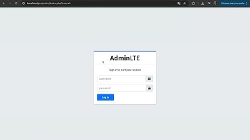 04.Membuat Aplikasi Sederhana PHP MySQL dengan template AdminLTE | Koneksi Database