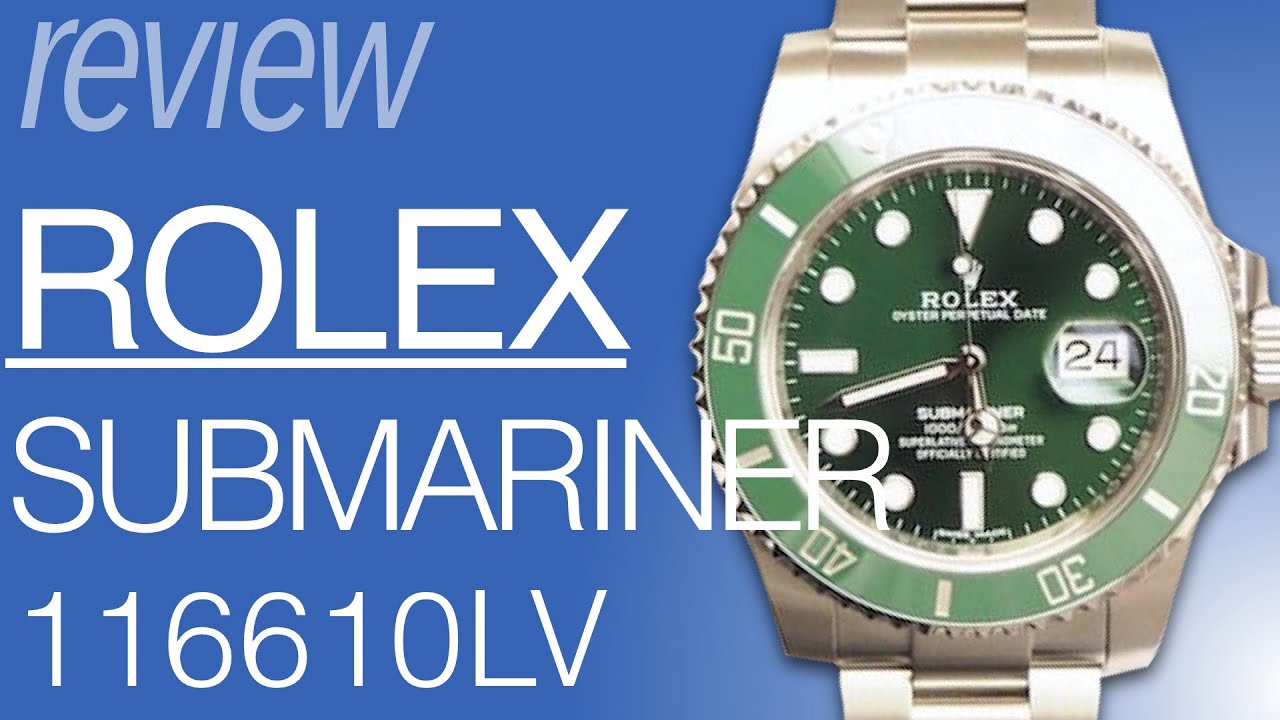 ROLEX ロレックス グリーンサブマリーナデイト 実機レビュー Ref.116610LV