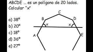 Polígonos, ejercicios resueltos de polígonos, geometría tema polígonos