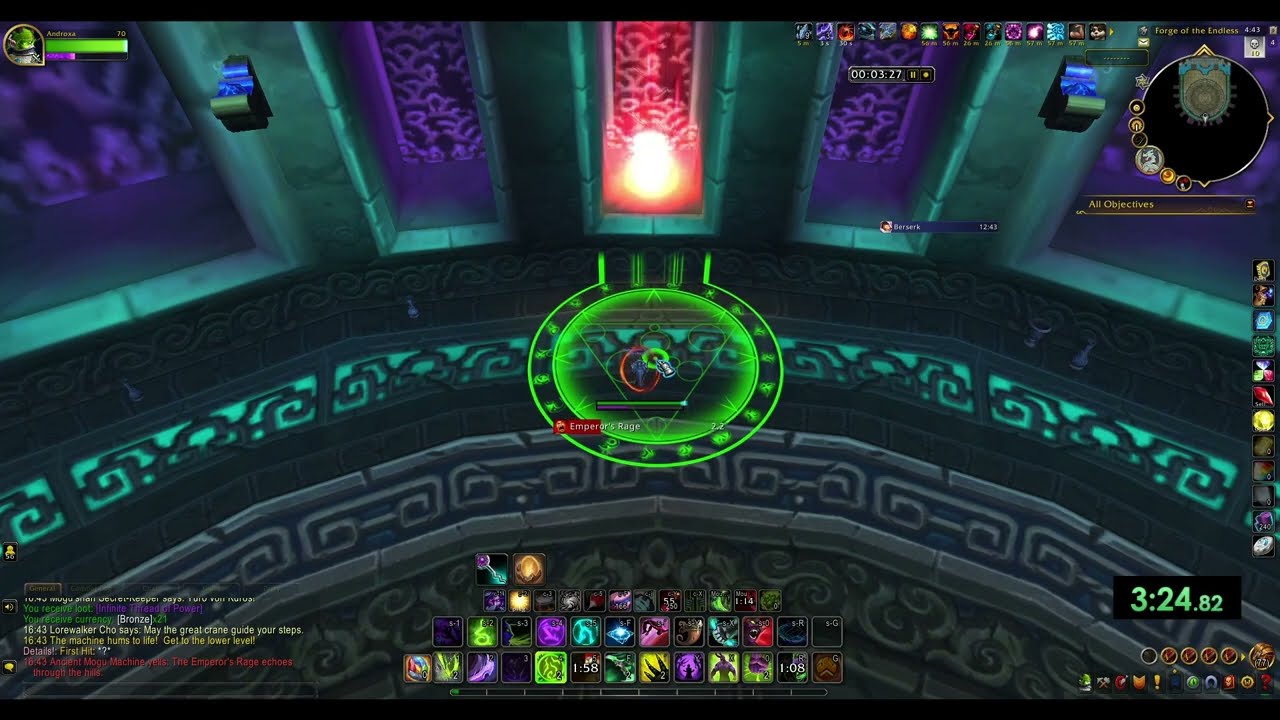 [MoP Remix] Mogu'Shan Vaults Raid Any% in 5 minutes (