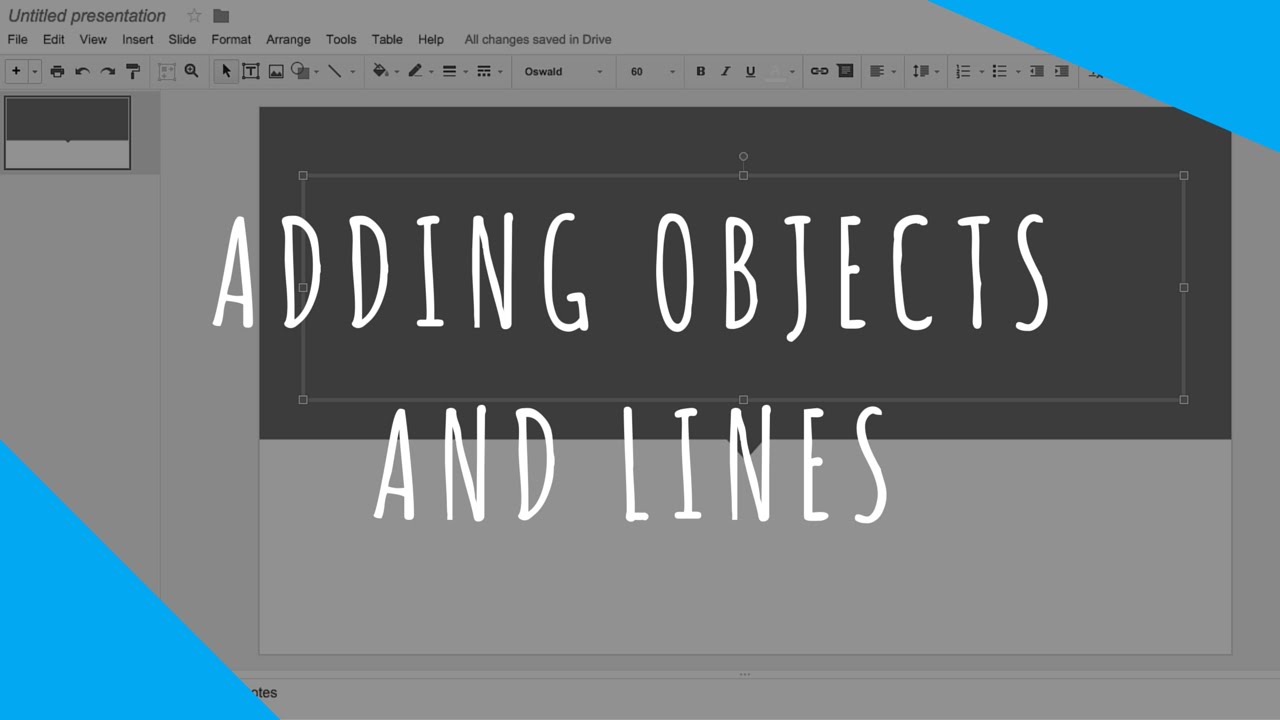 Adding & Editing Objects and Lines - YouTube
