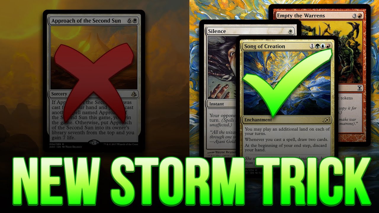 NEW TRICK TO BEAT THE ONE RING! Legacy The EPIC Storm  TES cuts Approach |  Magic: The Gathering MTG