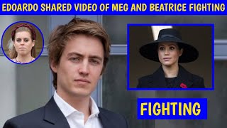 CAUGHT ON CAMERA! Edoardo Shares a Video Clip of Meg and Beatrice's FIGHTING to Grab a Seat