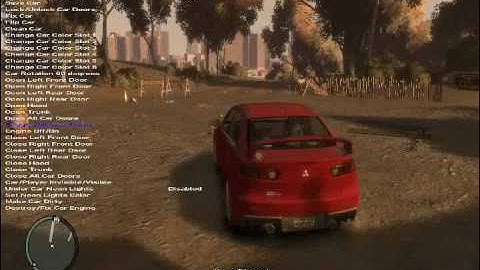 Grand Theft Auto IV  Simple Native Trainer