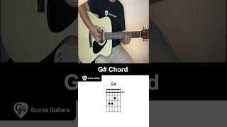 How To Play The G# Chord On Guitar - Guvna Guitars