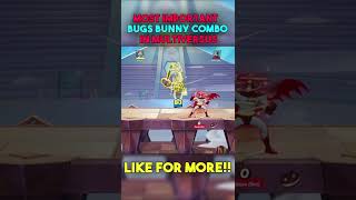 INFINITE BUGS BUNNY COMBOS IN MULTIVERSUS... 🤯 #shorts