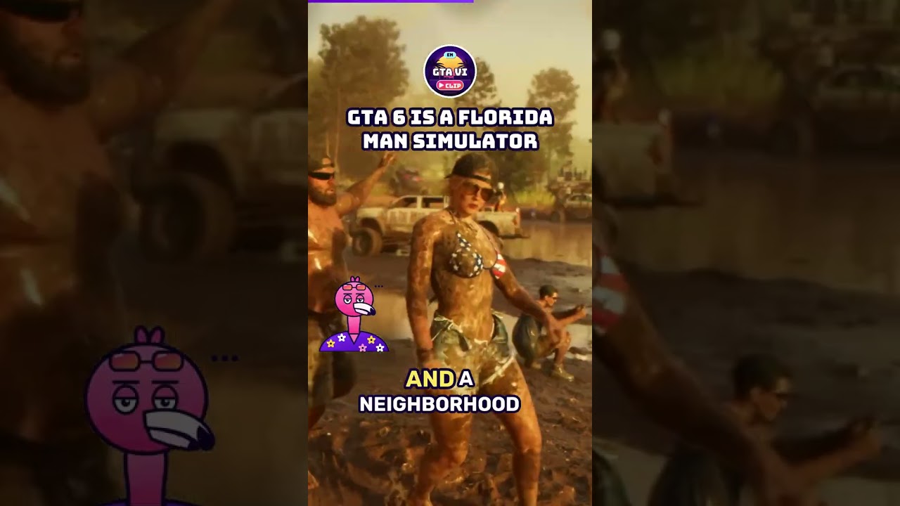 GTA 6 is basically a Florida Man simulator 🐊 #Shorts