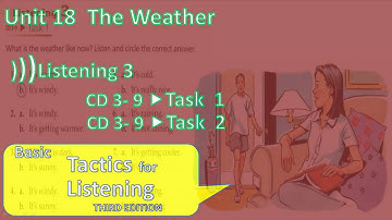 Tactics for Listening - Basic | Unit 18: The Weather