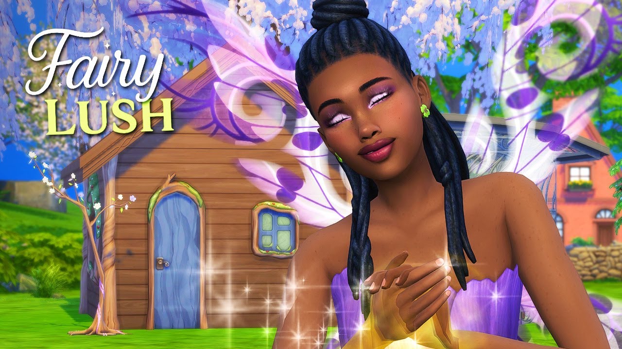Transformation en fée ! 🧚 | Fairy Lush #3 | Let's Play Challenge Sims 4 Nature Enchantée