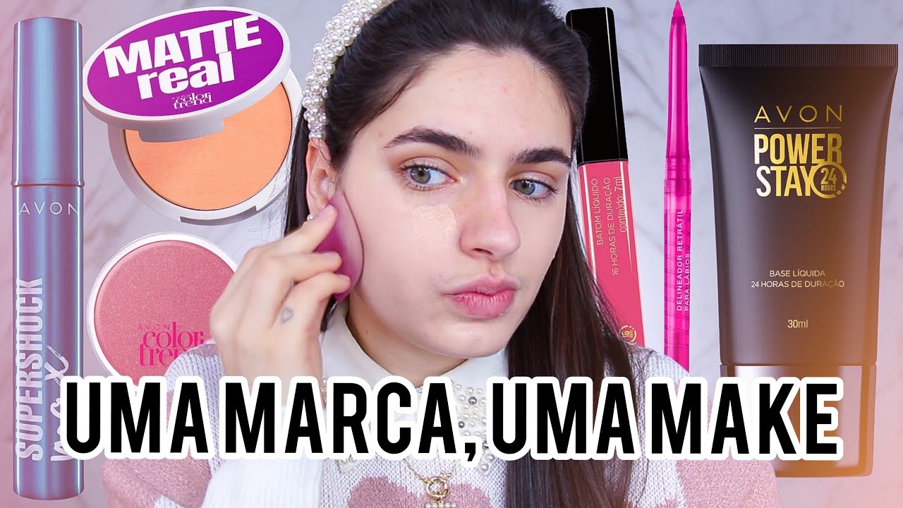 ME MAQUIEI só com AVON