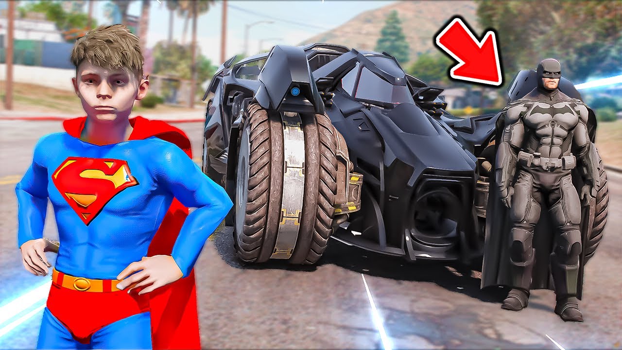 تحولت الى سوبرمان عشان ادمر باتمان😱🔥!! | فلم قراند