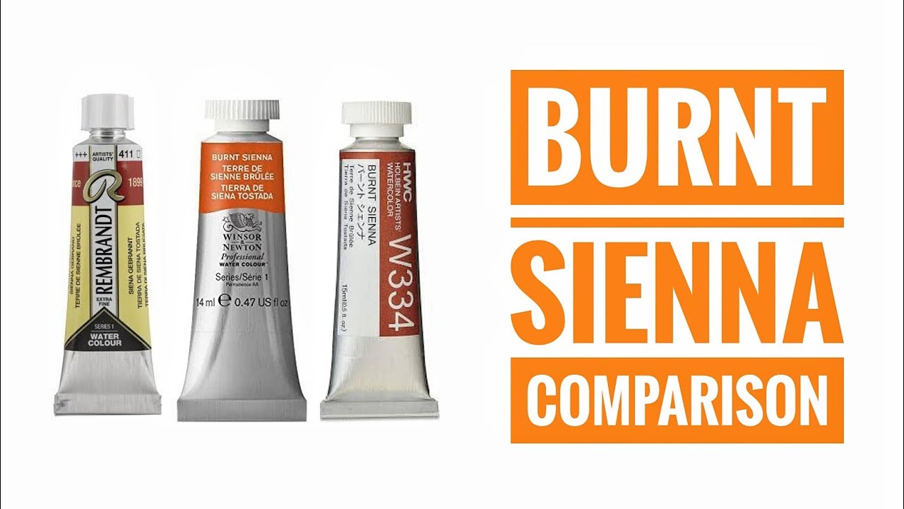 Professional Watercolour - Burnt Sienna, 14ml