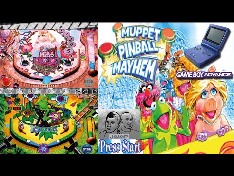 Muppet Pinball Mayhem GBA - C&M Plays