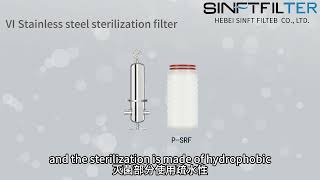 The ultimate solution to improve air quality - SINFT precision filter element