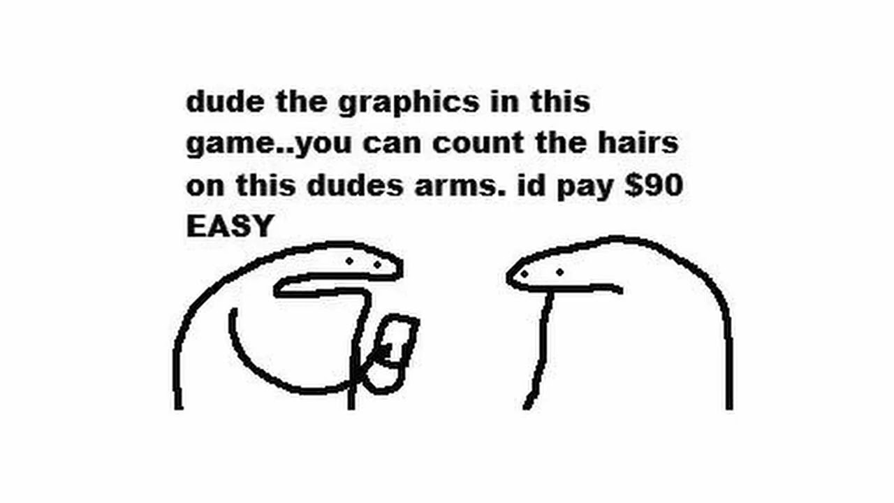 Graphics are banned now - Flork Of Cows dub