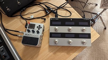 Quick Talk - Beat Buddy & Midi Maestro Recorded / Live Sound Footswitch Noise (None Heard)