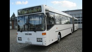 Mercedes O 405 G von 1993, Vorführung und Mitfahrt