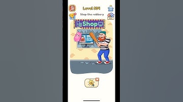 dop 5 (Delete One Part ) Level - 534 Stop the robbery #gaming #games #puzzle #viral