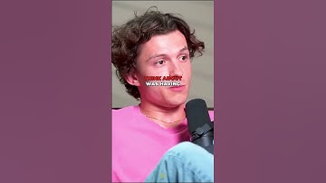 TOM HOLLAND On His Alcohol Addiction😷 #shorts