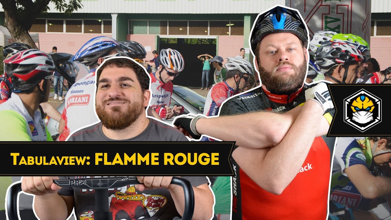 Flamme Rouge como jogar e review YouTube
