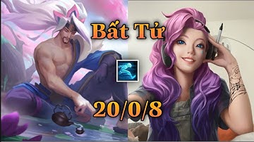 YASUO TỐC HÀNH BẤT TỬ KHÔNG NẰM XUỐNG KHI ĐỐI ĐẦU SERAPHINE MID LANE | YASUO VS SARAPHINE