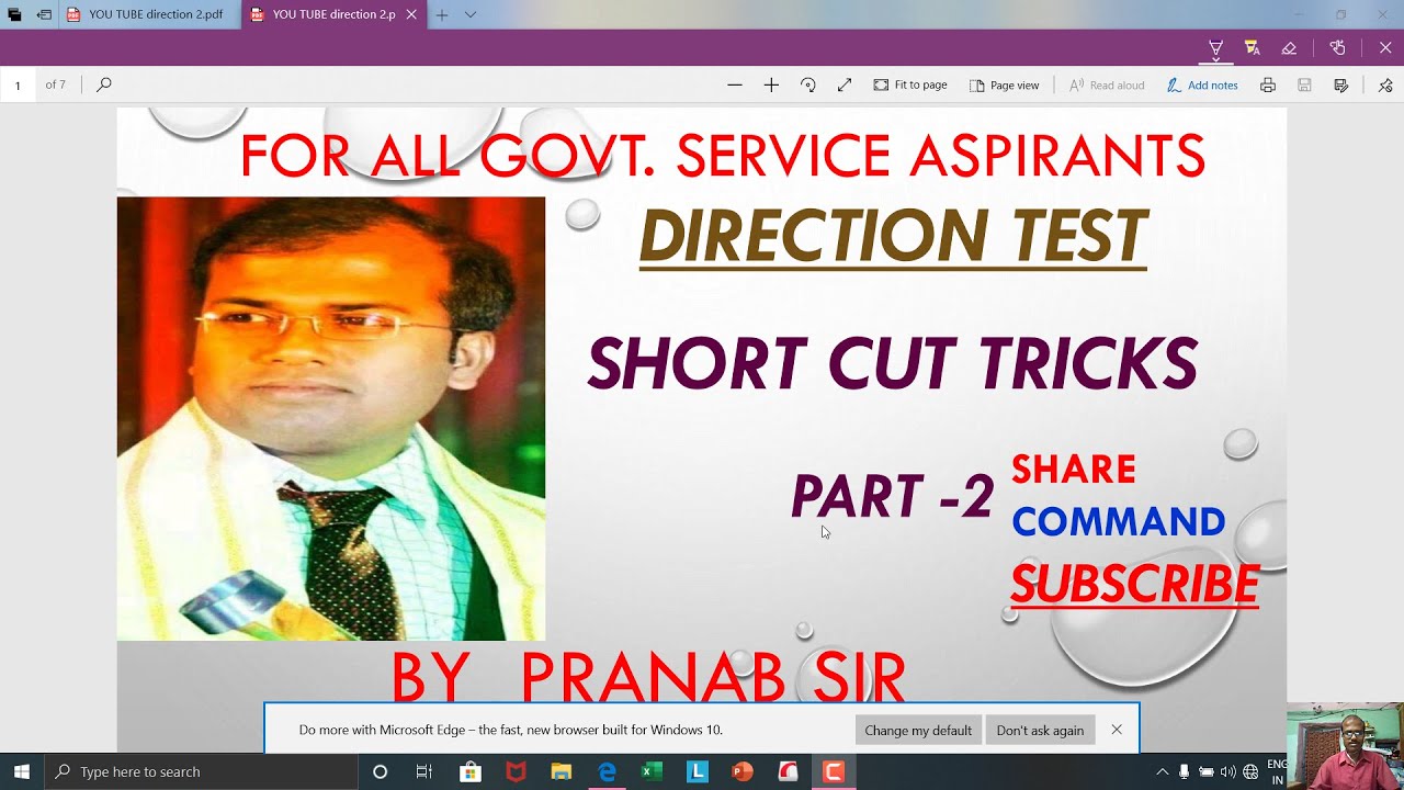 Direction Test Part -2