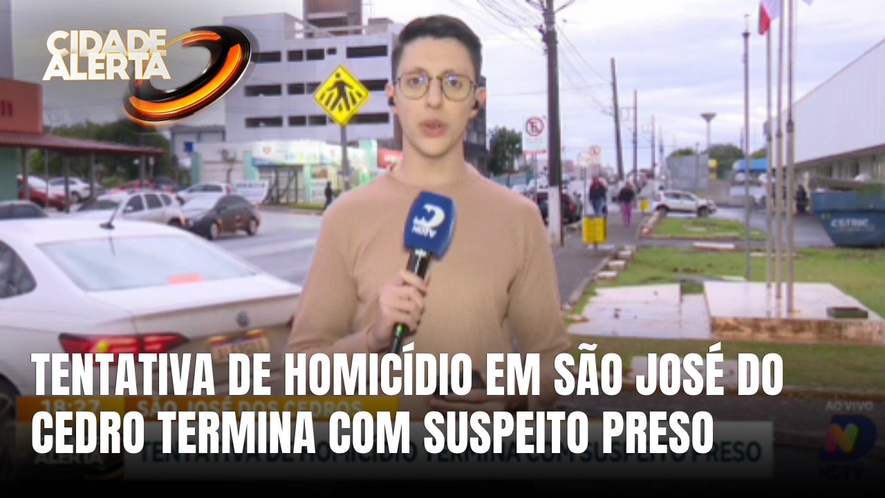 Homem de 32 anos é esfaqueado e suspeito de tentativa de homicídio é preso