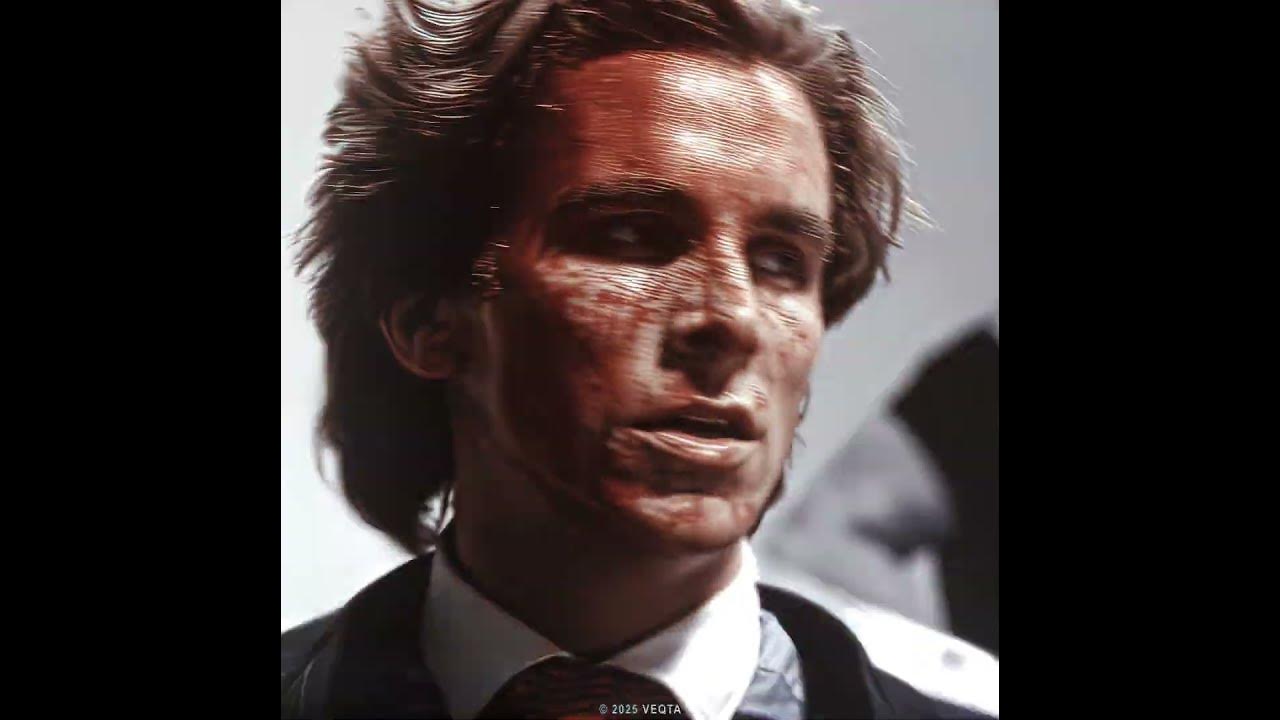 I like nothing about him. - Patrick Bateman Edit | 2hollis - poster boy [slowed + reverb]