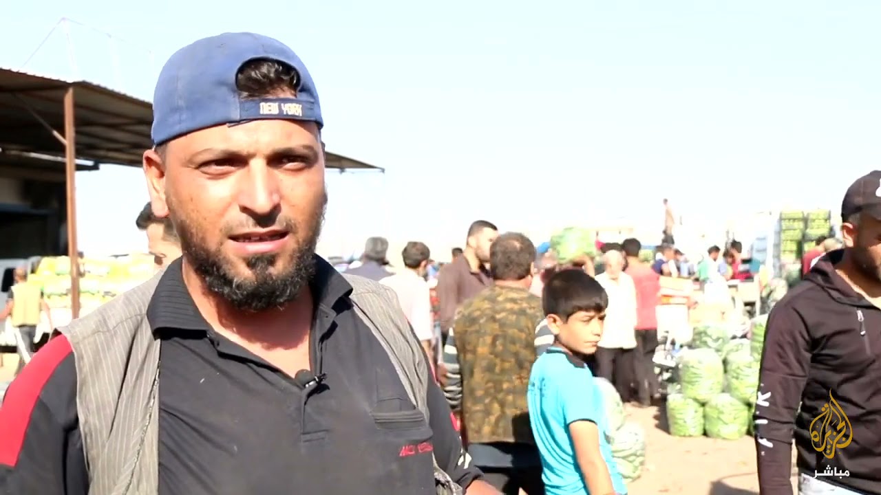 جولة في سوق الهال بمدينة الدانا بريف إدلب