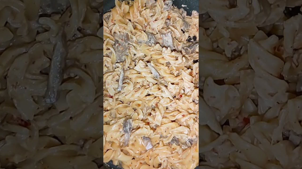 alfredo fusilli pasta 