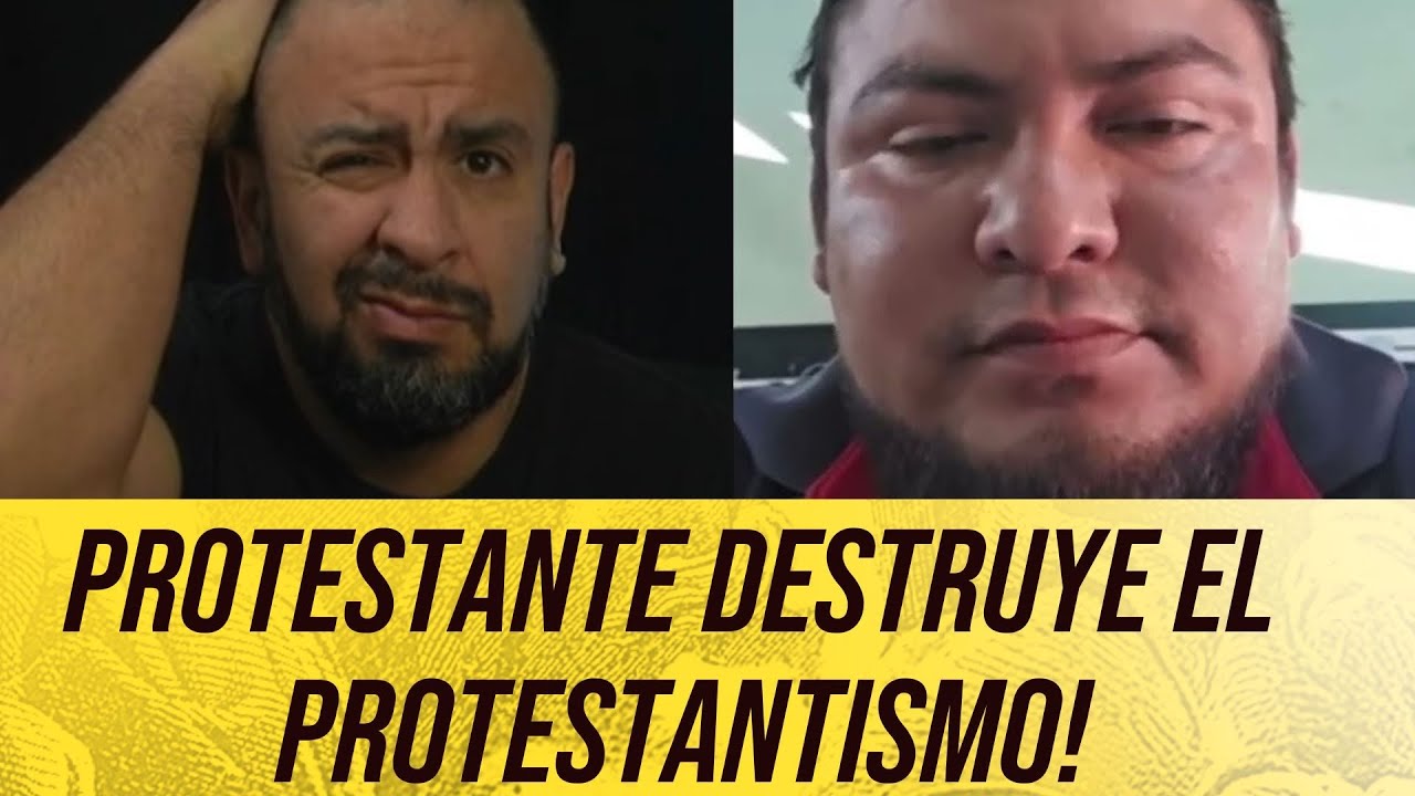 SE DA CUENTA EN VIVO!!! Protestante argumenta CONTRA EL PROTESTANTISMO!!