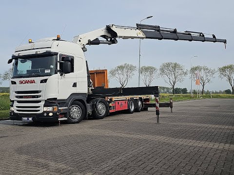 Film: Scania R490 8X2*6 HMF 6020K6 — 2015 — prezentacja pojazdu