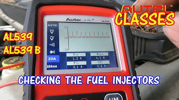How To Test If A Fuel Injector Is Bad Or Good Using The Autel AL539 or AL539B #al539 #al539b