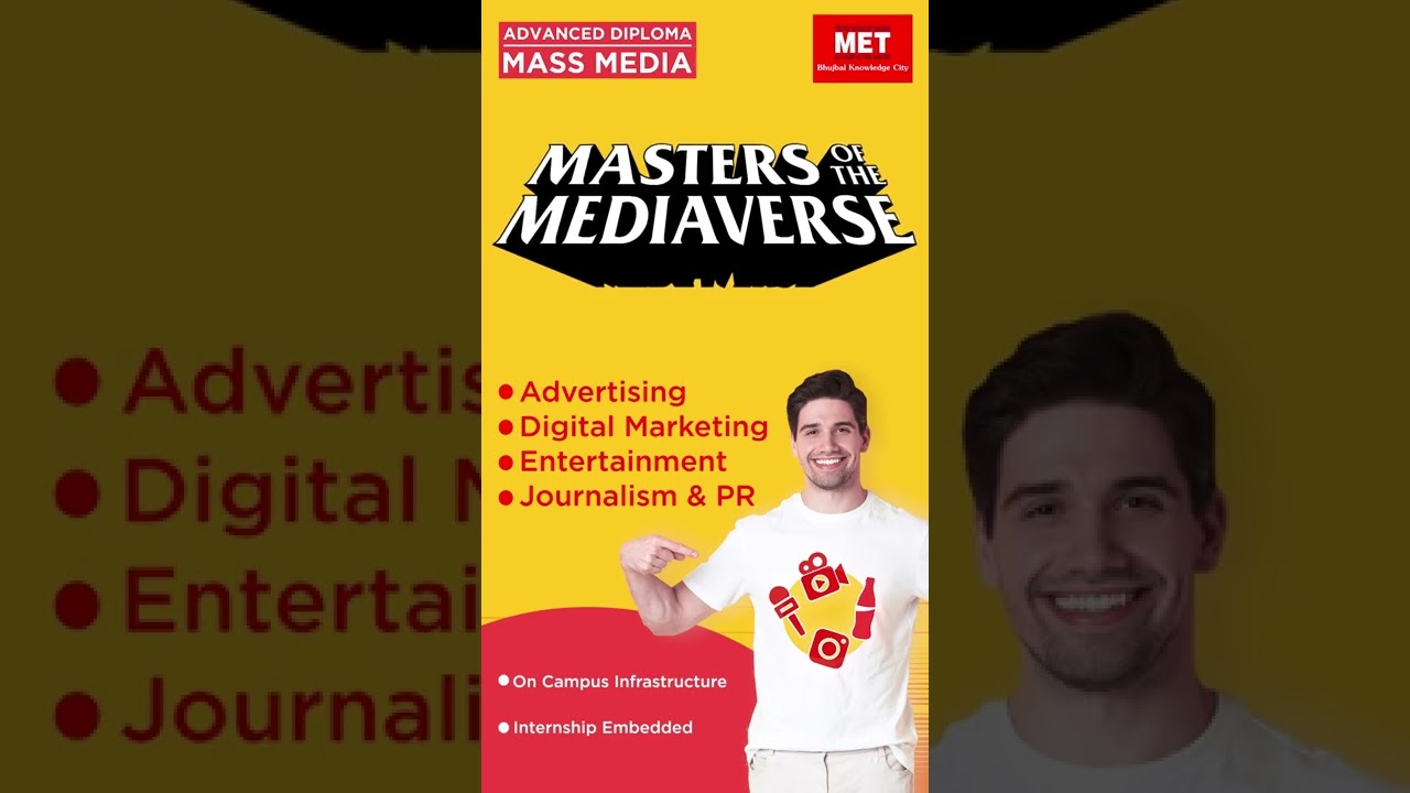 Masters of the MediaVerse | PG in Mass Media | Admissions Open 2022