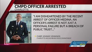 CMPD officer arrested for extortion, disclosing private images