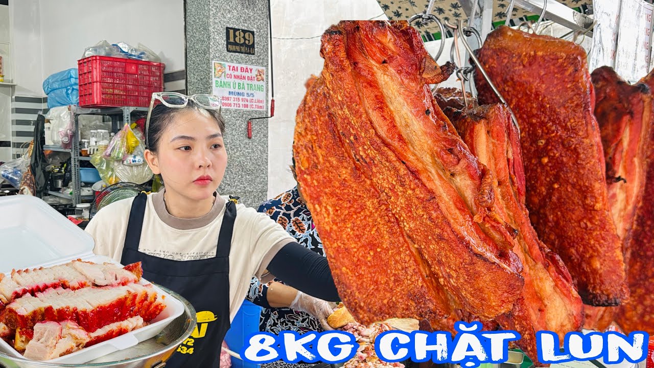 🟢Mở màng 8kg heo quay chặt tốc hành quá đẳng cấp
