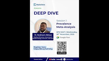 Prevalence Meta-analysis (Video 4: Heterogeneity, Bias, and Reporting)