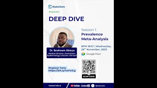Prevalence Meta-analysis (Video 4: Heterogeneity, Bias, and Reporting)