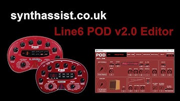 Line6 POD v2.0 Editor & Librarian