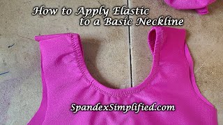 Applying Elastic to Leg Openings - Briefs 