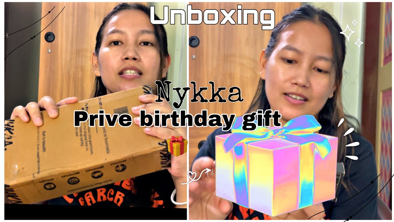 unboxing-nykka-prive-birthday-surprise-gift-nykkabirthdaygift-nykaa