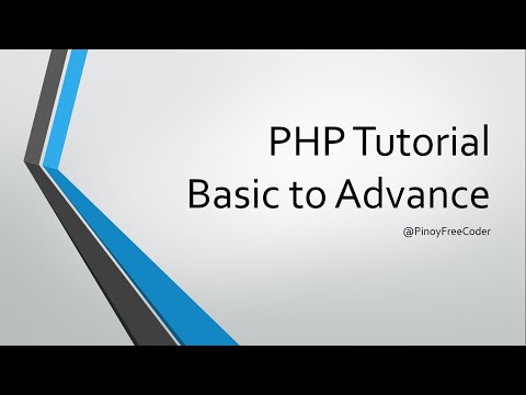 Master PHP from Basics to Advanced: The Complete PHP Course for Beginners [TAGALOG]