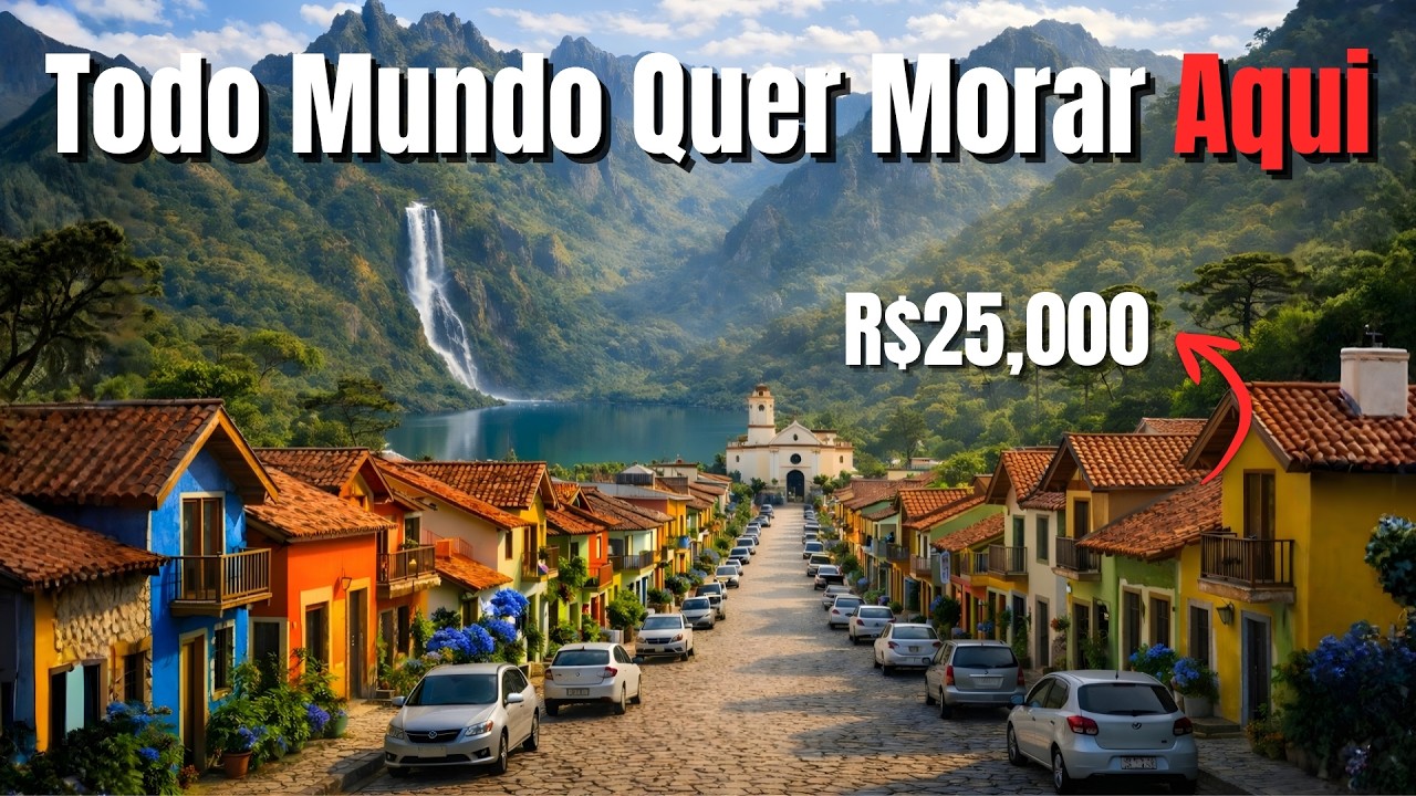 As 10 Cidades Montanhosas da Chapada Diamantina Mais BARATAS para Viver (Clima Fresco e Baixo Custo)