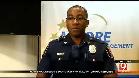 Police Officer Captures Tornado on WOLFCOM Body Camera