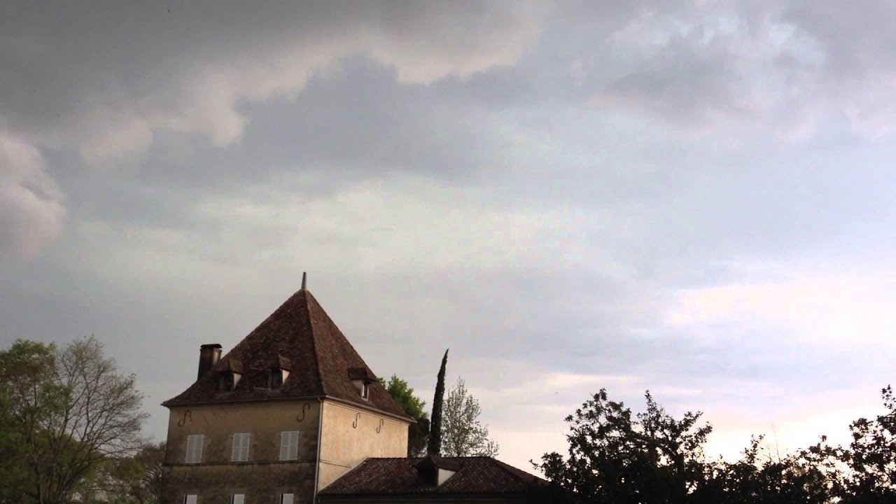 Juste 3mn avant la tempête !!! Landes Biaudos